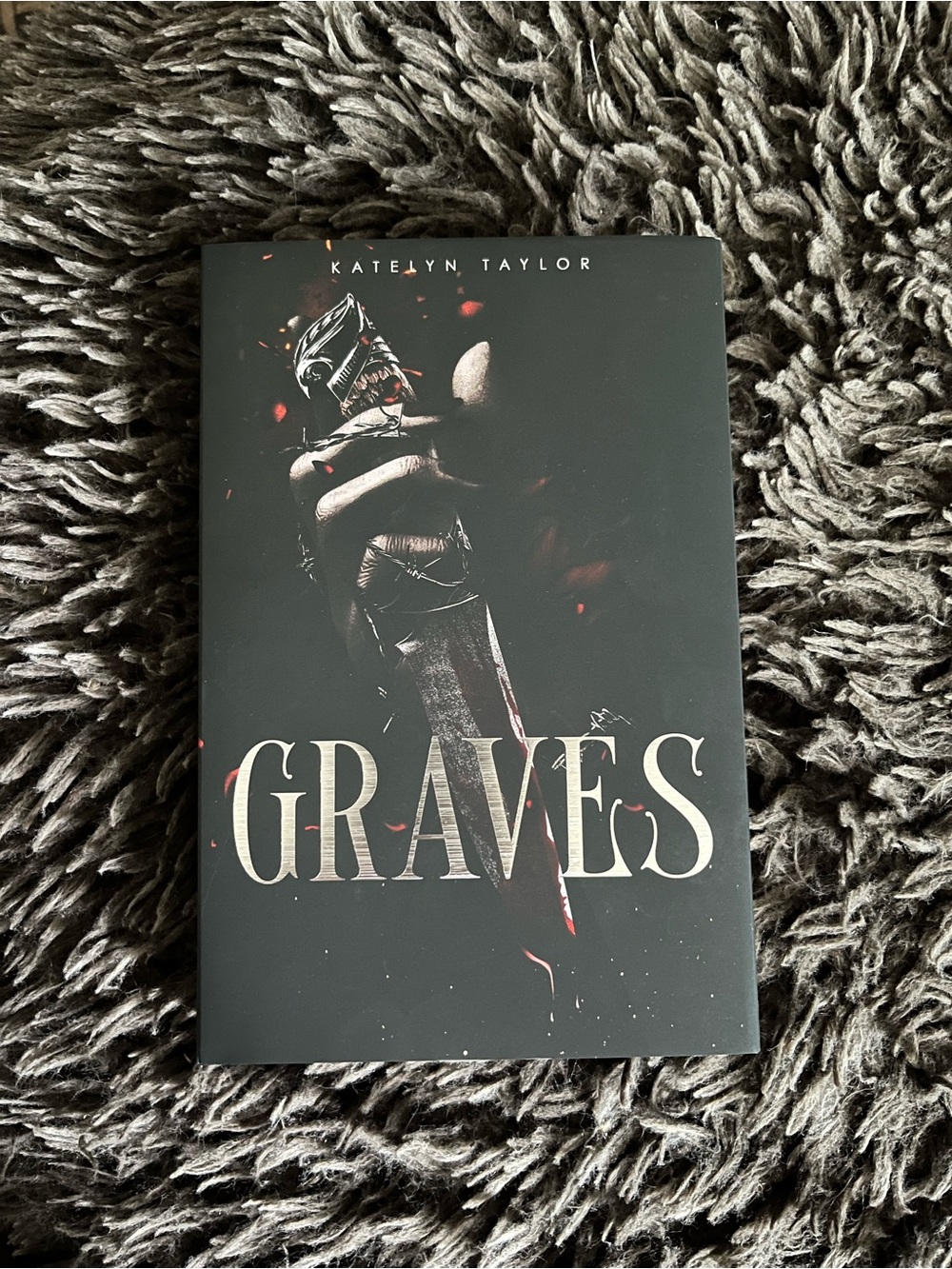 Graves by Katelyn Taylor - Blackout Special Edition Hardcover Book